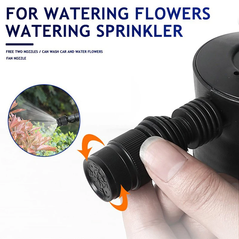 2L Hand Pump Foam Sprayer with 3 Types of Nozzle Hand Pneumatic Foam Cannon Snow Foam Car Wash Spray Bottle Car Window Cleaning