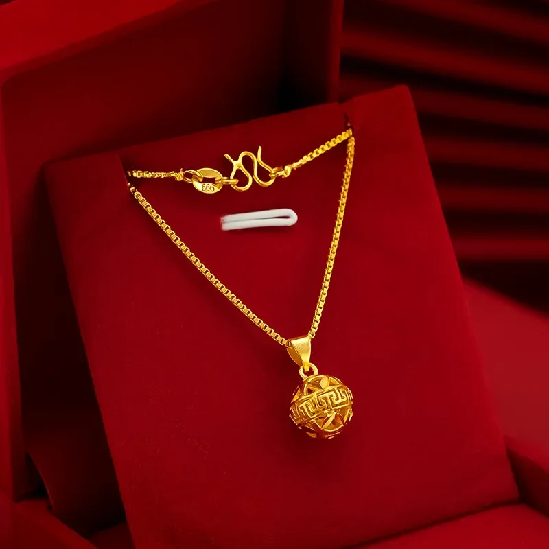Dynar Jewelry  Fashion - Forward 9999 Real 24K Yellow Gold Small Hydrangea Pendant