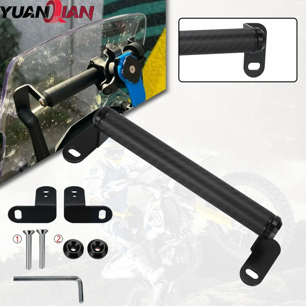 

650MT Motorcycle For CFMOTO CF MOTO CF650MT Carbon Fiber Navigation Bracket Holder GPS Phone Bracket 650 MT mt CF 650MT 650mt