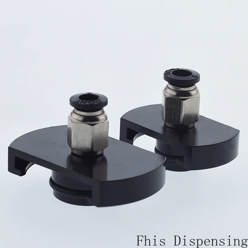 5cc 10cc 30cc 55cc Aluminum Alloy Material Dispensing Parts Barrel Adapter Fitting with O-Ring