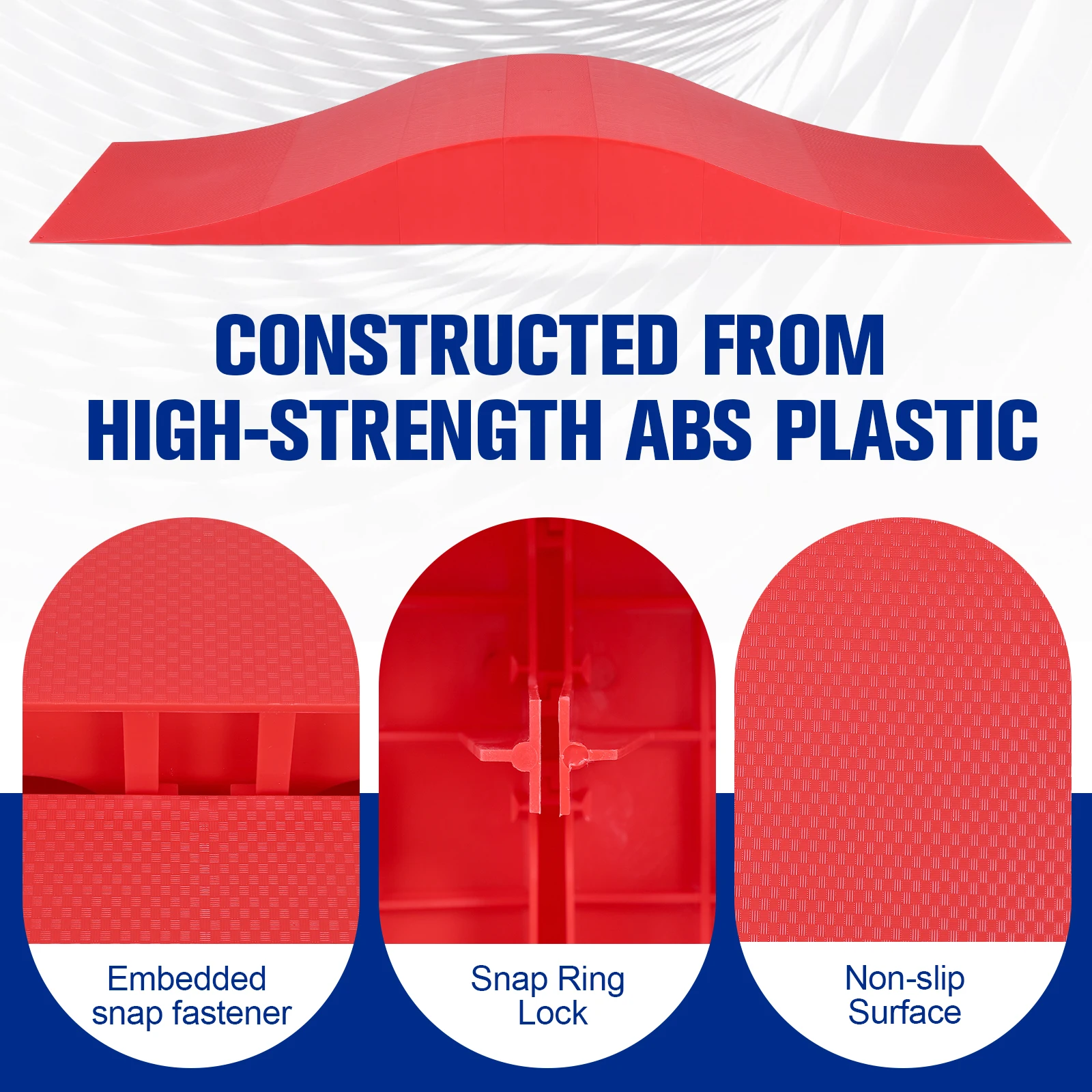 

RC Car & Dirt Bike Jump Ramp 70inch Length with Load Capacity of 330lbs Skate and Scooter Ramp for Scooters Boys Girls Beginners