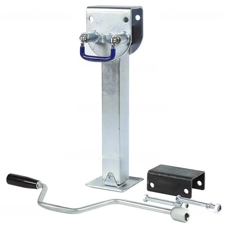 Trailer Stabilser Legs With a Handle 350~490mm Caravan Parking Corner Steady Camping RV support Stands Parts Accessories