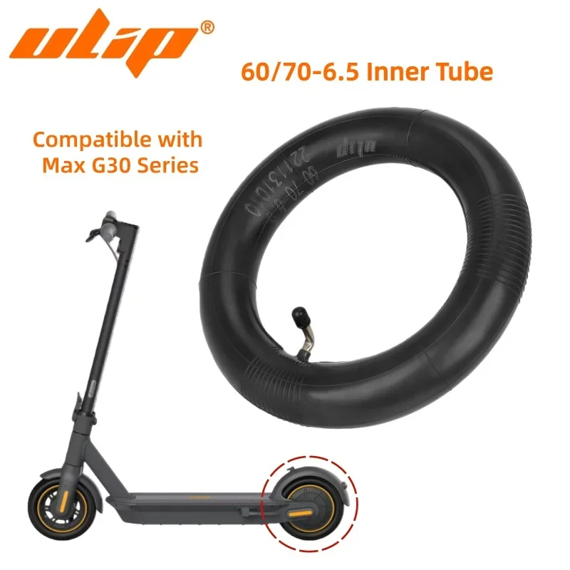 

Ulip 60/70-6.5 Inner Tube with 90° Outward Valve Electric Scooter for Segway Ninebot Max G30 G30D G30LP 10 Inch Tyre Spare Part
