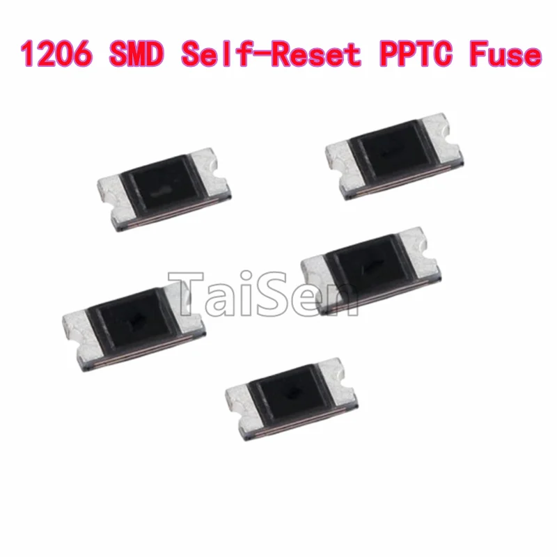 Fusibile PPTC con ripristino automatico 20PCS 1206 SMD 0,05A/0,1A/0,2A/0,5A/1A/2A/3A 3216 Fusibile