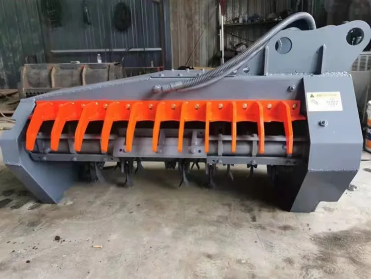 Manufacture of  Attachments of Digger Mulcher Mini Grass Cutting Tool Bush Cutter for  Attachments Head