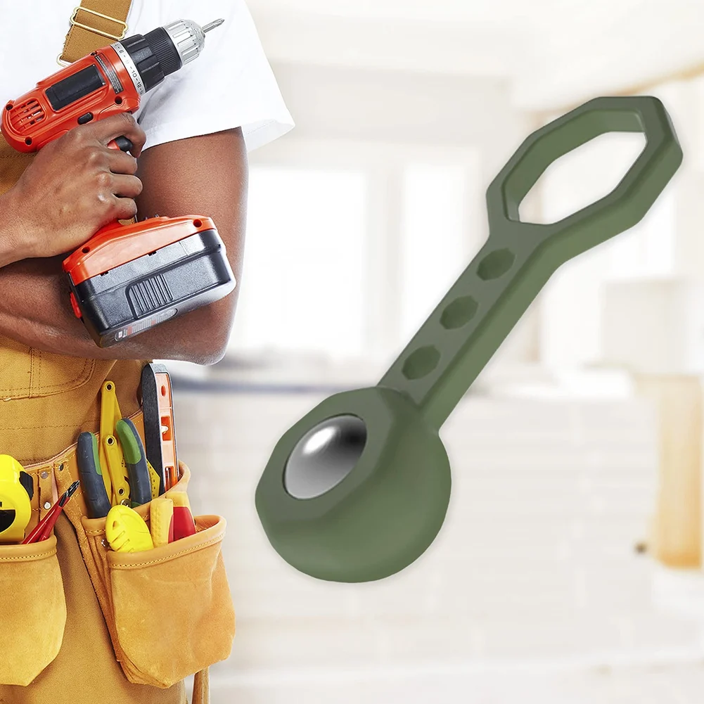 Buscador de vigas Buscador de vigas magnético con buscador de vigas de bolas Escáner de pared Detección de metal a través de 5/8 paneles de yeso Madera Verde