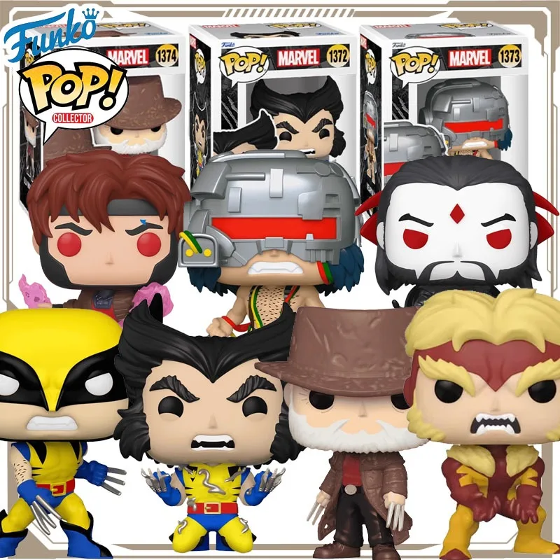 

Funko POP Original X - Men Marvel Anime Figure Wolverine Action Figure Toys for Boys Girls Kids Gift Collectible Model Ornaments