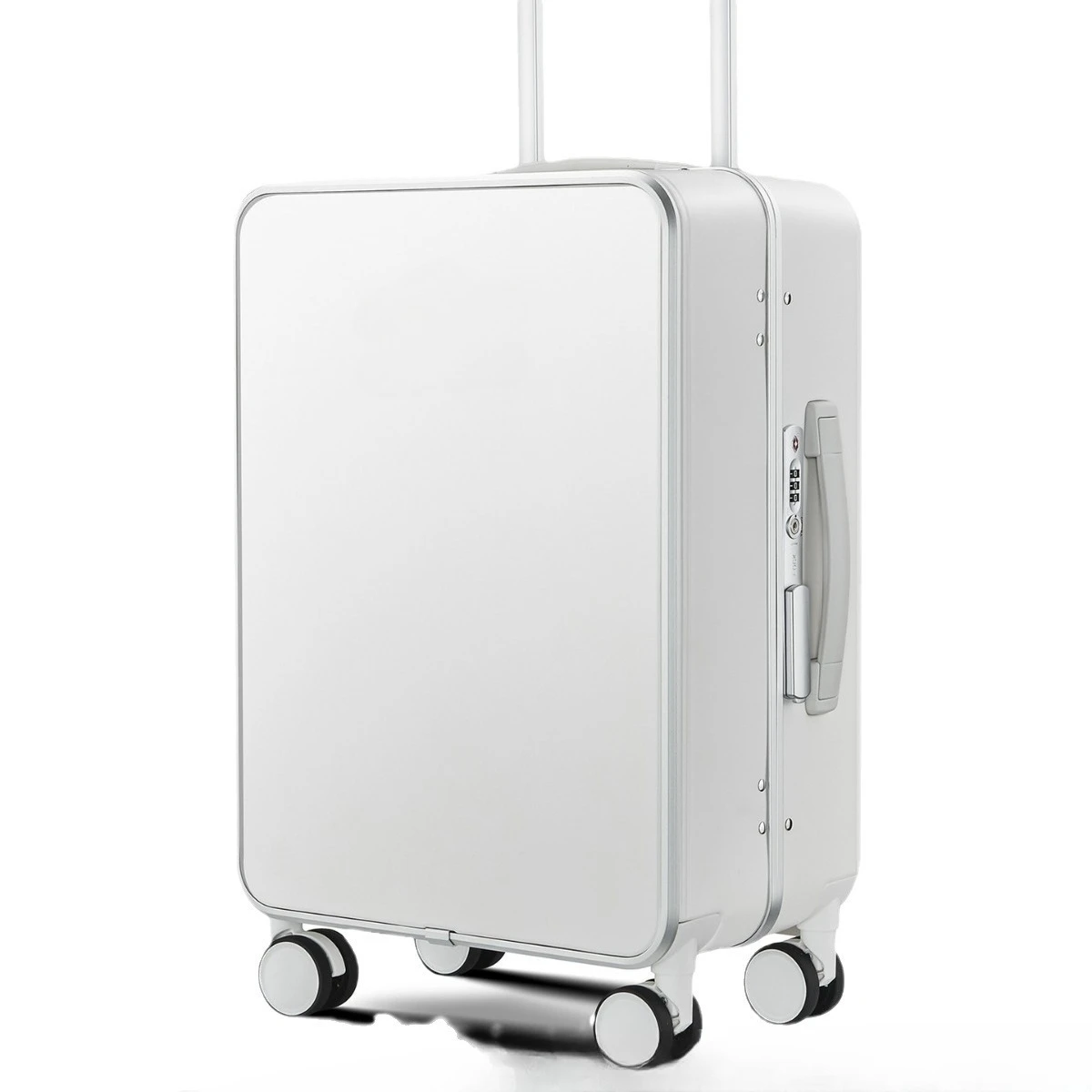 

Versatile, Pure PC Aluminum Frame Luggage TSA Lock Silent Wheel