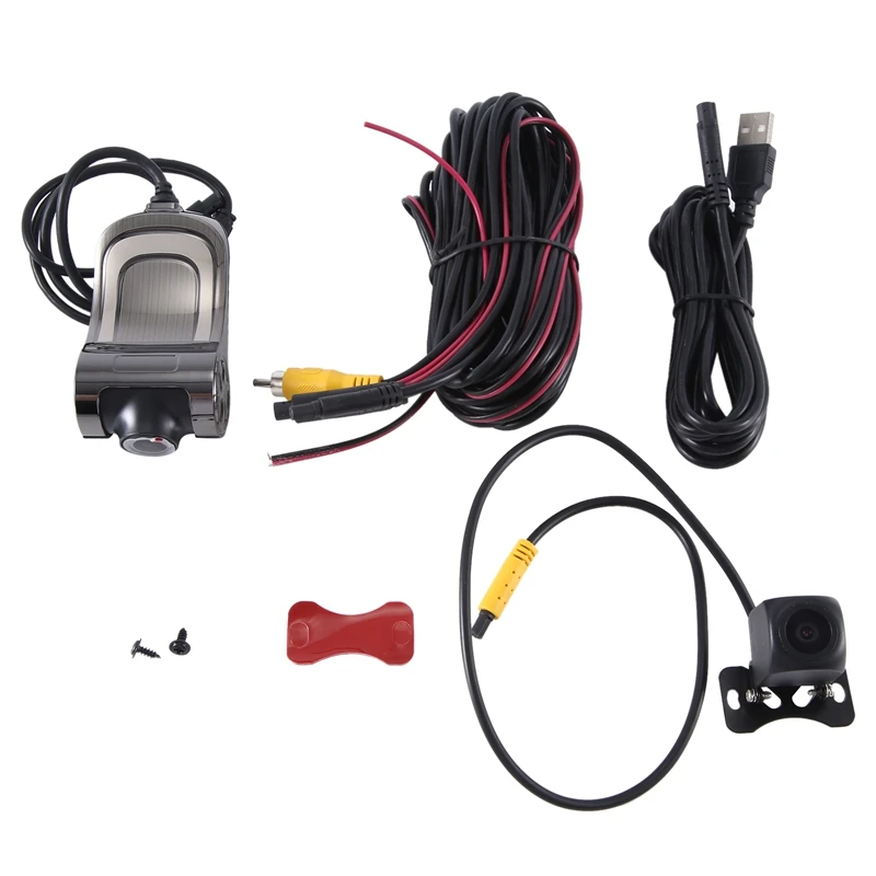 U6 Front And Rear Dual Recording Cameras HD ADAS Reversing Visual General Car Supplies Tool