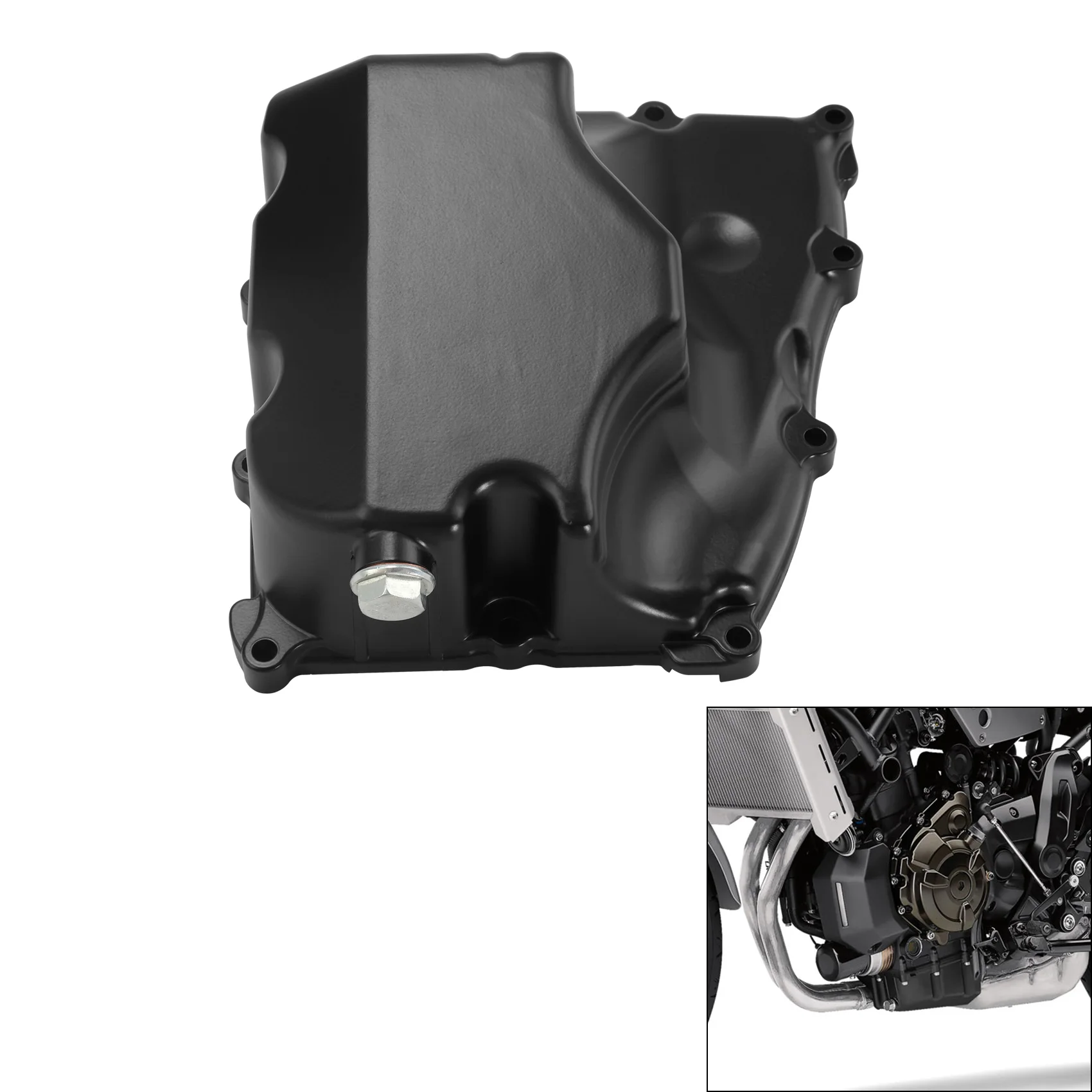 Motorcycle Oil Pan Strainer Cover Assy Fit For Yamaha YZF-R7 YZF R7 2022-2025 MT-07 2021-2025