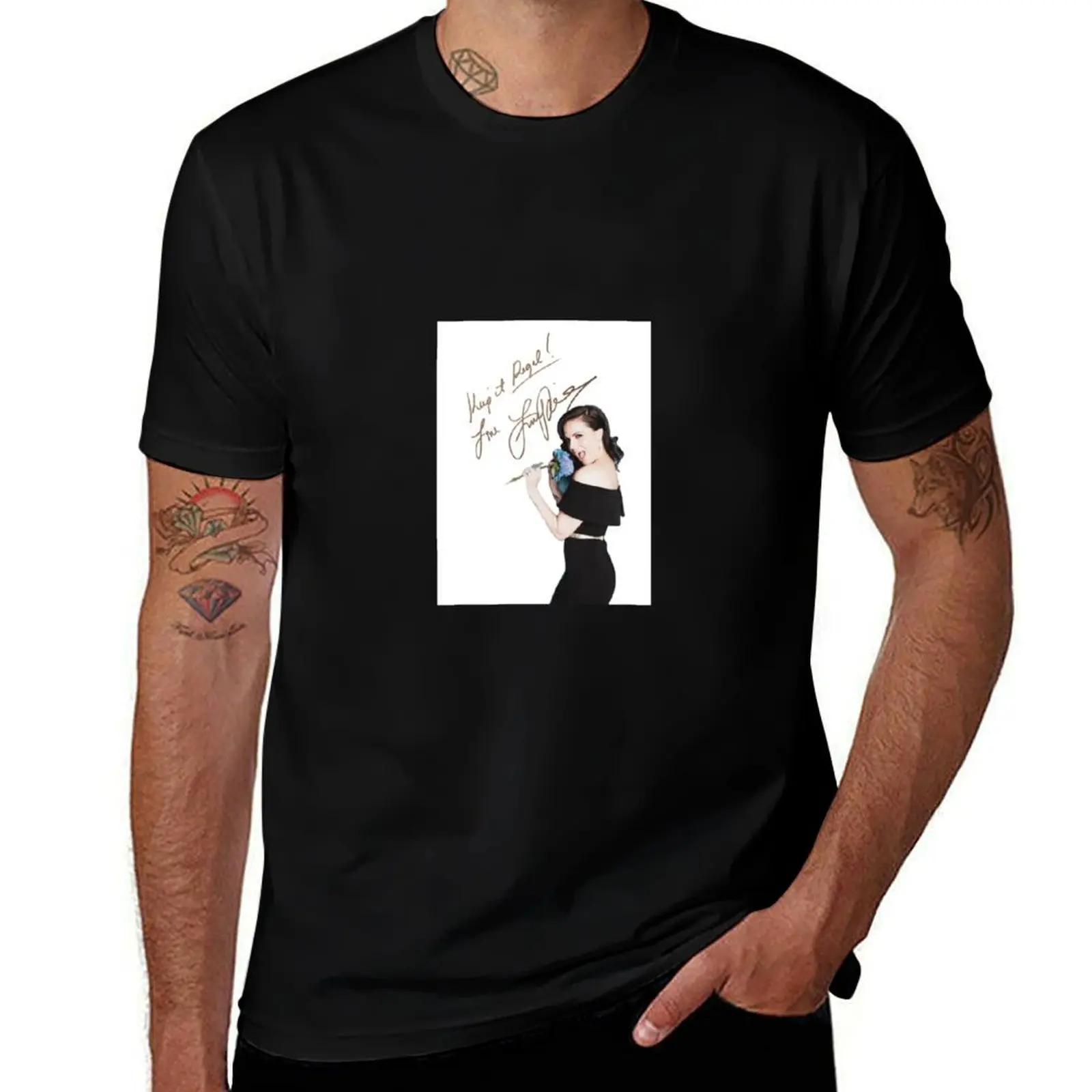 Lana Parrilla Autograph T-Shirt Cool Dry Performance T-Shirt