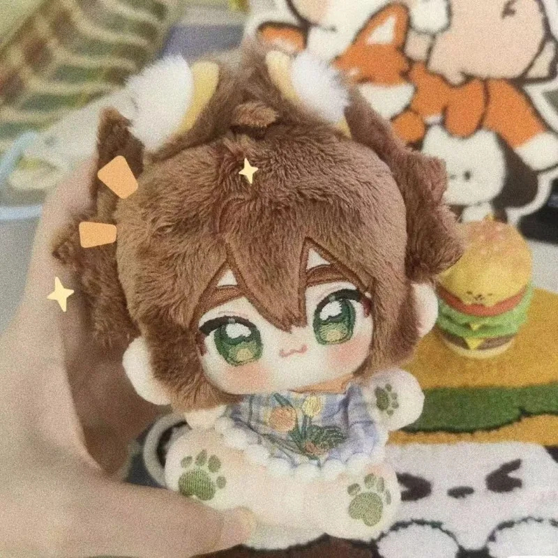 

10CM Anime AOTU Anmicius Attribute Cute Cotton Doll Girl Stuffed Toys Student Plush Doll Adorable Delicacy Furry Ears Xmas Gift