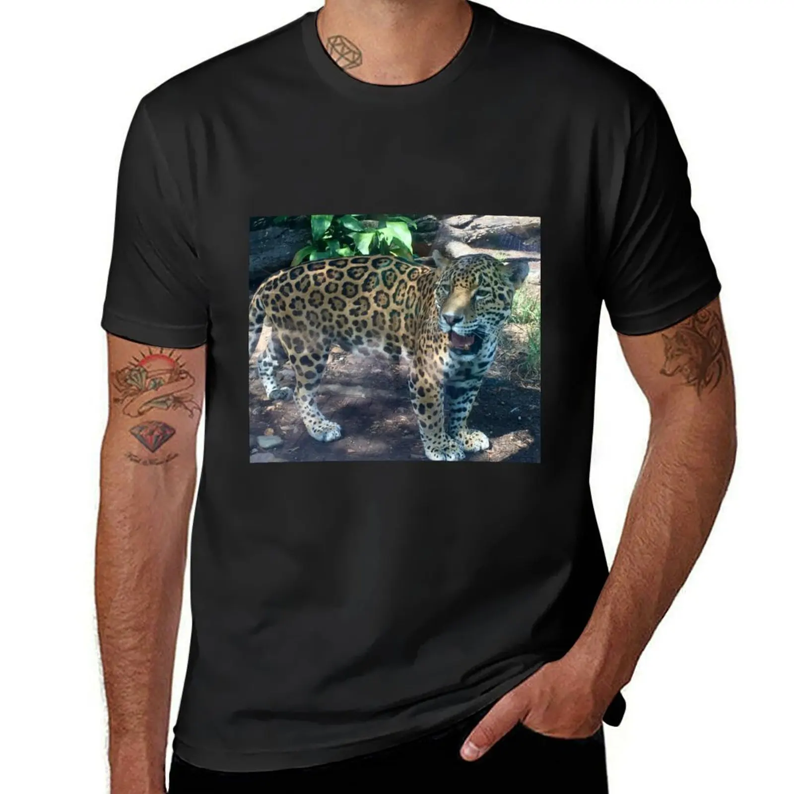 

Jaguar T-Shirt plus sizes summer clothes oversizeds mens funny t shirts