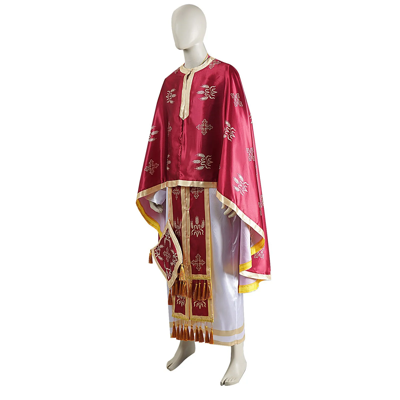

European And American Priest Robe Shawl Role Playing Stage Performance Clothing Festival Clothing Cross-border Source Factory