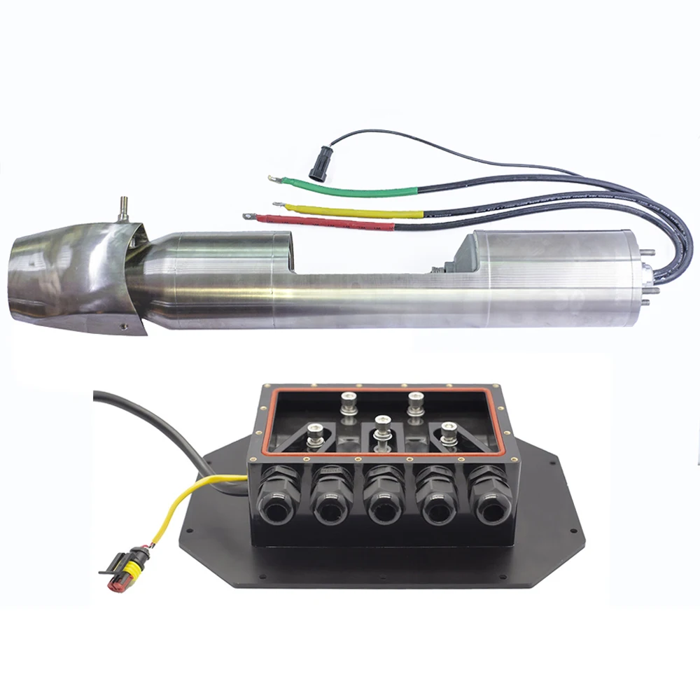 APISQUEEN BP150 15KW With Steering Head Pump Jet Thruster Ocean Water Sports Racing Kart Boat Surfboard