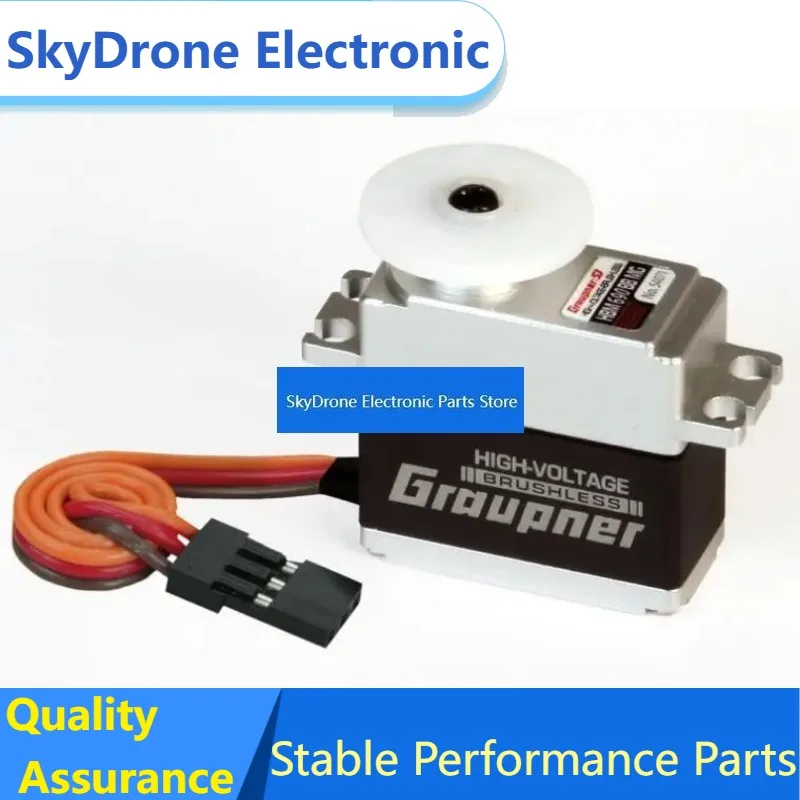 SkyDElGraupner Servo HBM 690 BB MG Brushless High Voltage High Speed Metal Gearing Dual Ball Bearing Servo 43g