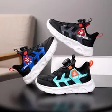 

Новая водонепроницаемая и противоскользящая повседневная уличная спортивная обувь для мальчиков с кожаной поверхностью, детская обувь, детские кроссовки