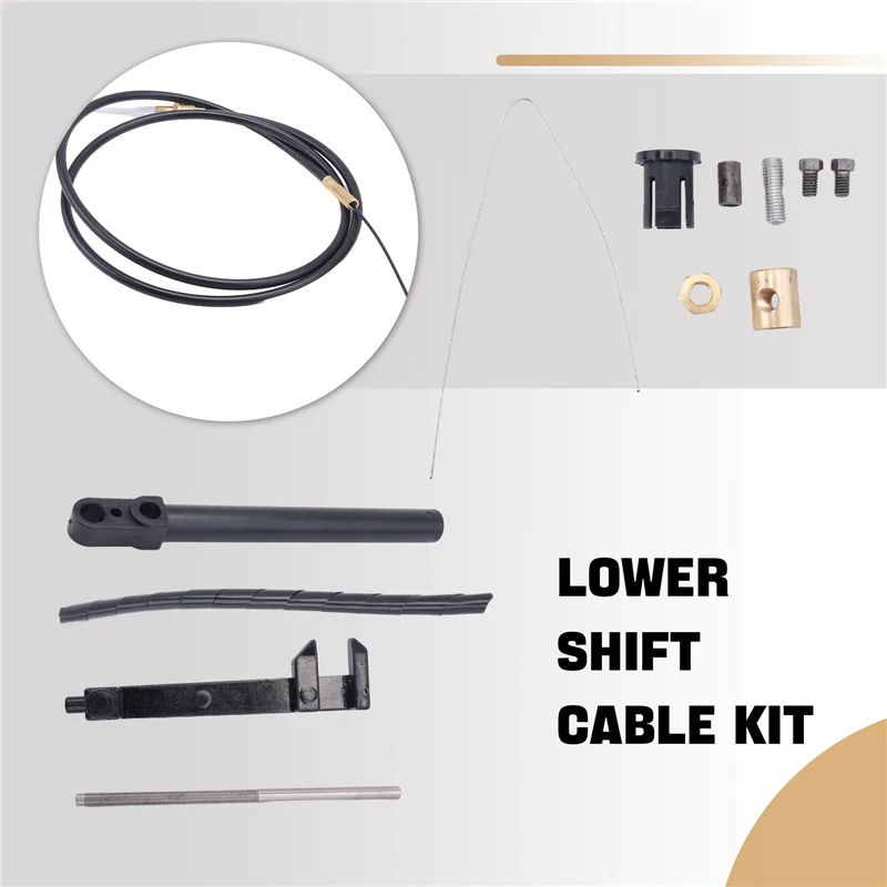 

New 1 Set Lower Shift Cable Kit 865436A02 Replacement Spare Part For Mercruiser Alpha Gen One & Two 1 2 R MR MC