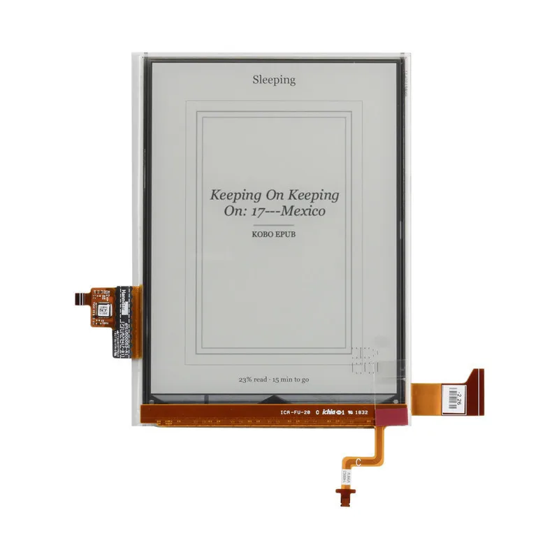 6 Inch ED060KH6 Touch Panel and LCD Display for PocketBook Touch HD 3 632 Pb632 for Pocketbook 632 Aqua Screen with Backlight