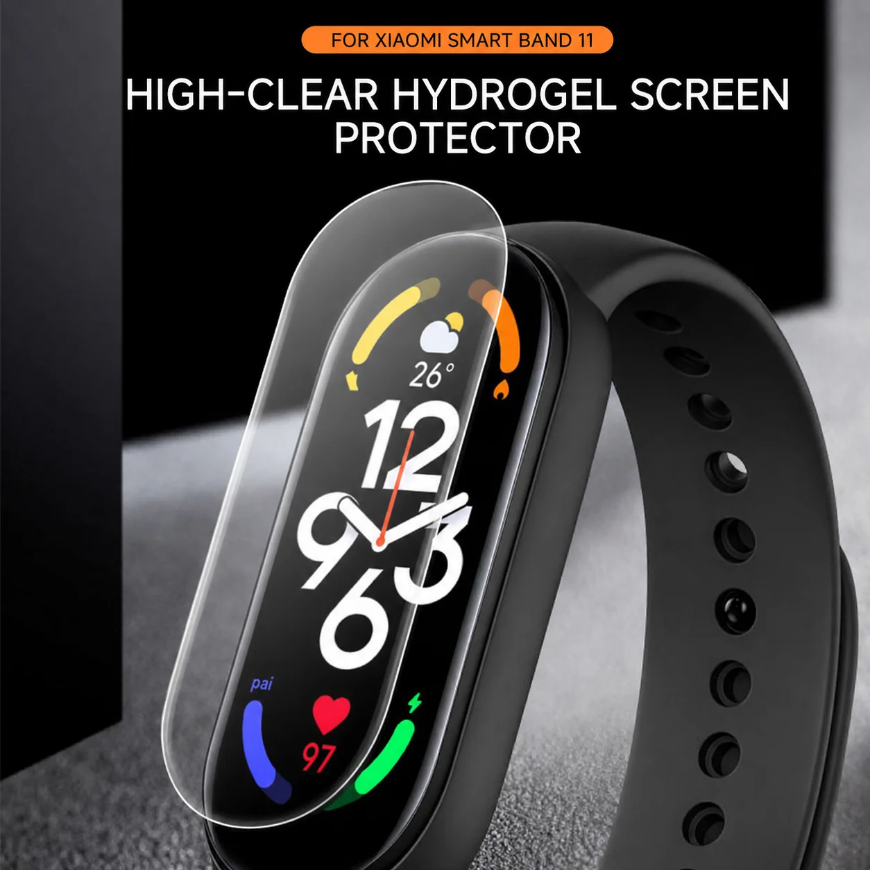 ฟิล์มไฮโดรเจลสำหรับ Xiaomi Ban - Smartwatch Screen Film บทวิจารณ์และราคา