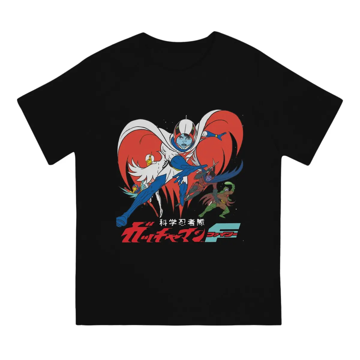 Ninja Brothers Kagaku Ninja-Tai Gatchaman T Shirt Alternative O-Neck TShirt Harajuku Streetwear