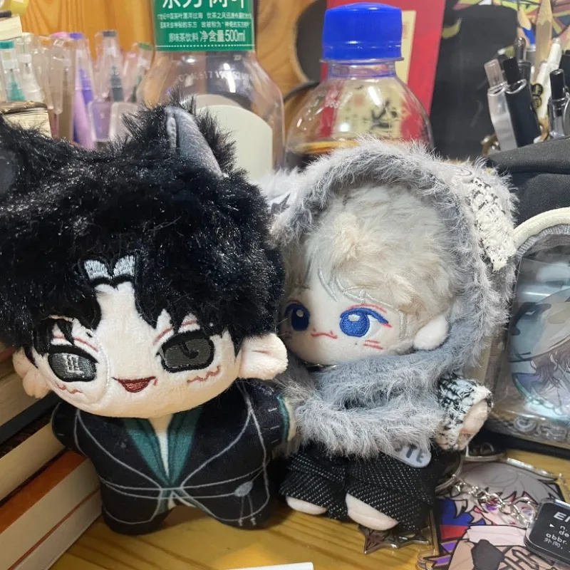 10cm Anime Gra Lord Of Mysteries Amon Kawaii Cosplay Bawełniana Lalka Ciało Rozgwiazdy Kreskówka Mini Miękkie Pluszaki Figurki Zabawki Prezent dla Fanów