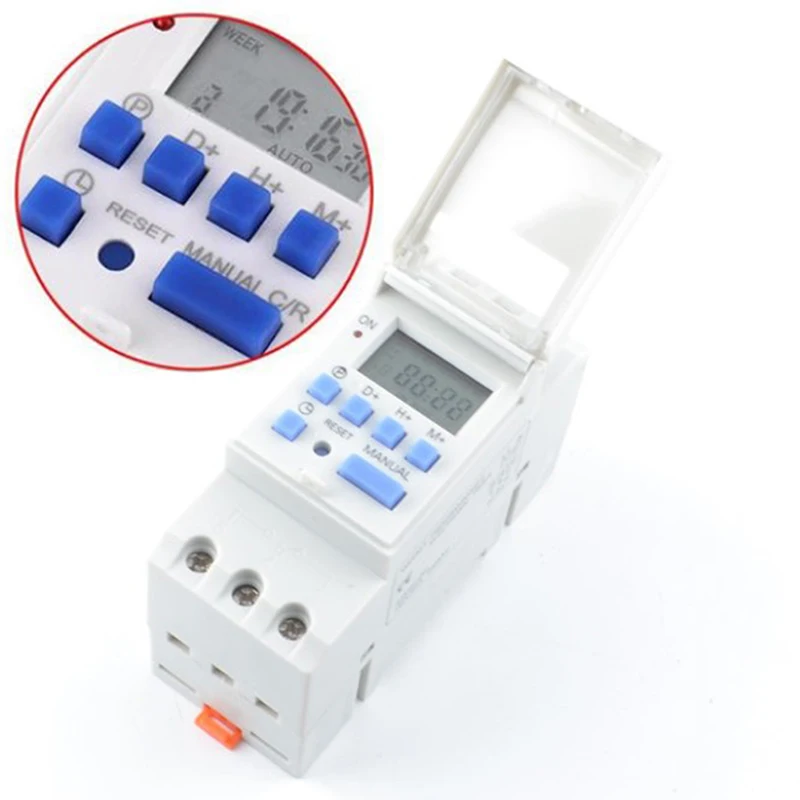 THC15A Electronic Digital Timer Switch Relay Control 220V 12V 24V 110V