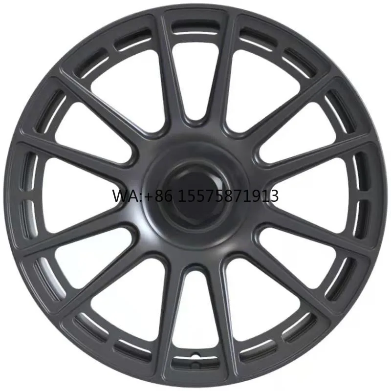 

For Direct Sales Forged Wheels 19 Inch matte black Color Multi Spoke Aluminum Alloy Passenger Car Wheels Customization