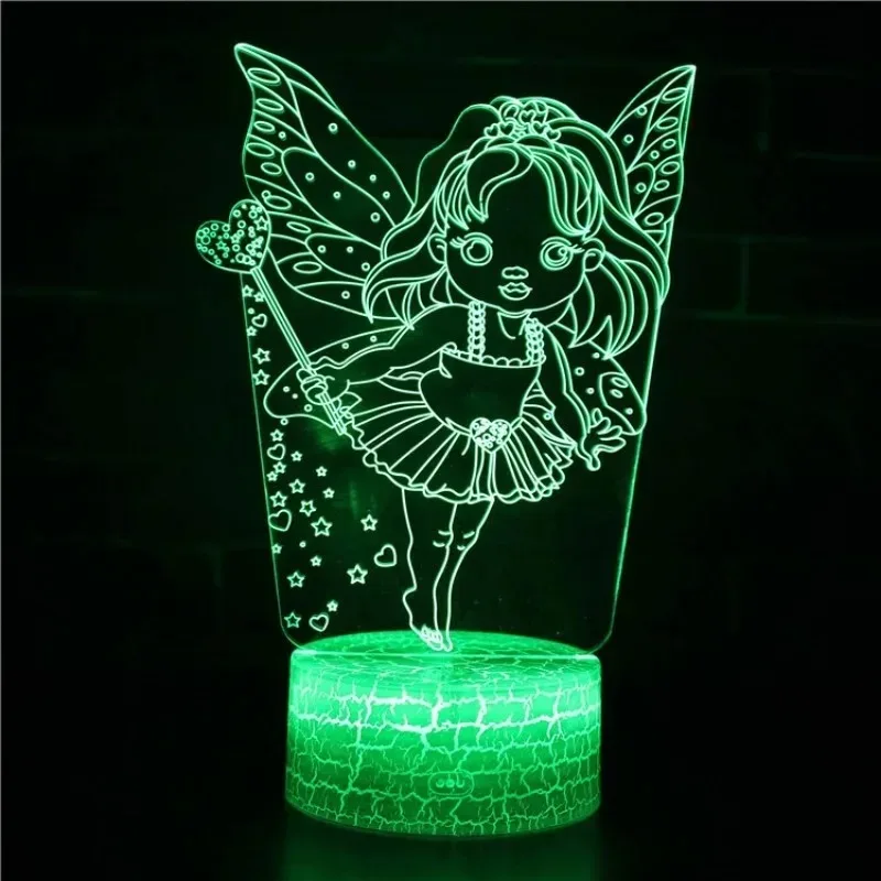 LED nightlight 16-ribbon remote control table lamp of the Virgin Mary of Jesus creative gifts 3d nightlight home furnishings