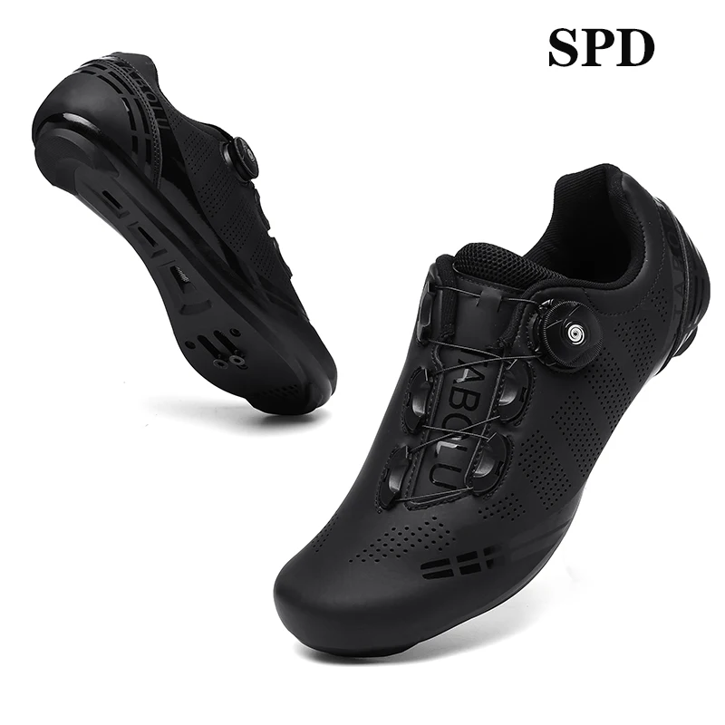 Rennradschuhe Upgrade Hochwertige Herren-SPD-Selbstverriegelungs-Rennradschuhe Damen Outdoor Atmungsaktive Radschuhe – Detail 14