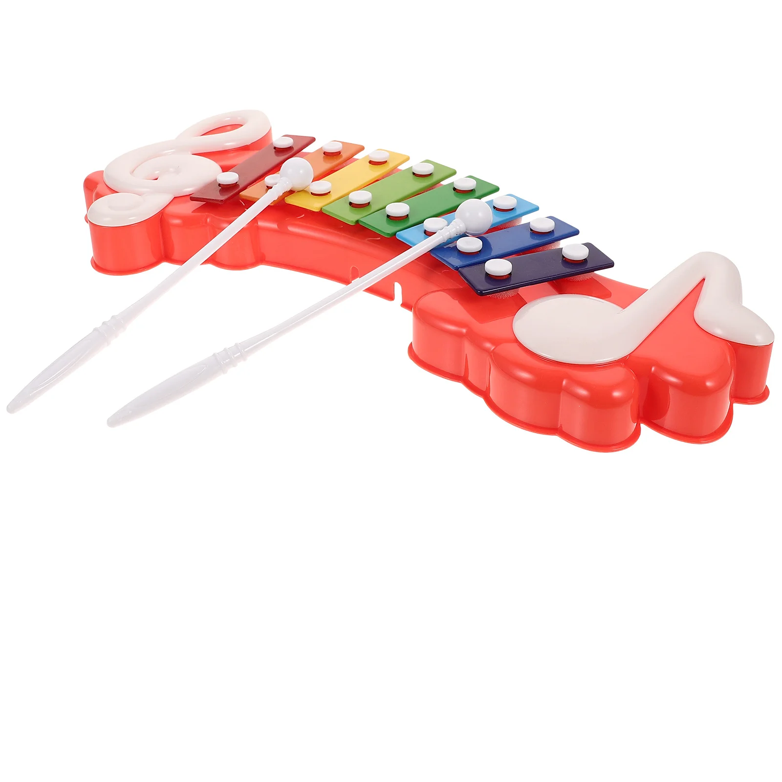 1 セット子供ノックピアノ音楽教育玩具ランダムカラー認知早期教育ベビー打楽器