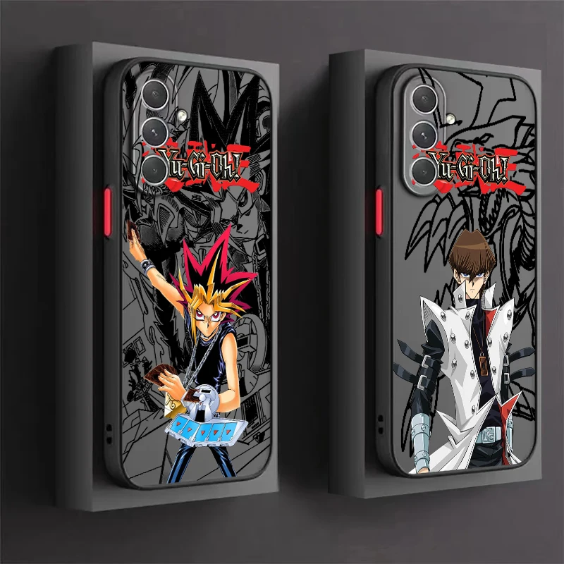 D-Duel M-Monsters Fashion Cool Frosted Translucent For Samsung Galaxy S24 S23 S22 S21 S20 FE S10 S9 S8 Plus Ultra Pro 5G Cover