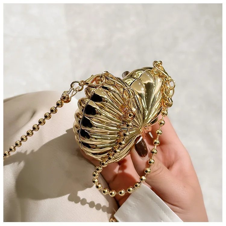 2025 Mini Damen Acryl Abendtasche Designer Luxus Gold Silber Handtaschen Geldbörse für Hochzeit Party Kette Umhängetasche Umhängetasche – Detail 34