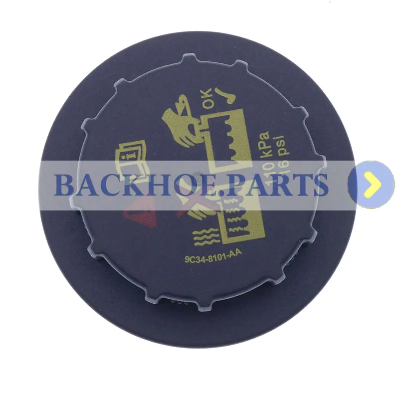 Water Coolant Tank Cap 6733429 For Bobcat 5610 S185 S150 S175 S220 S330 S510 T190  TL360 TL470 T110 T180 T250 T300