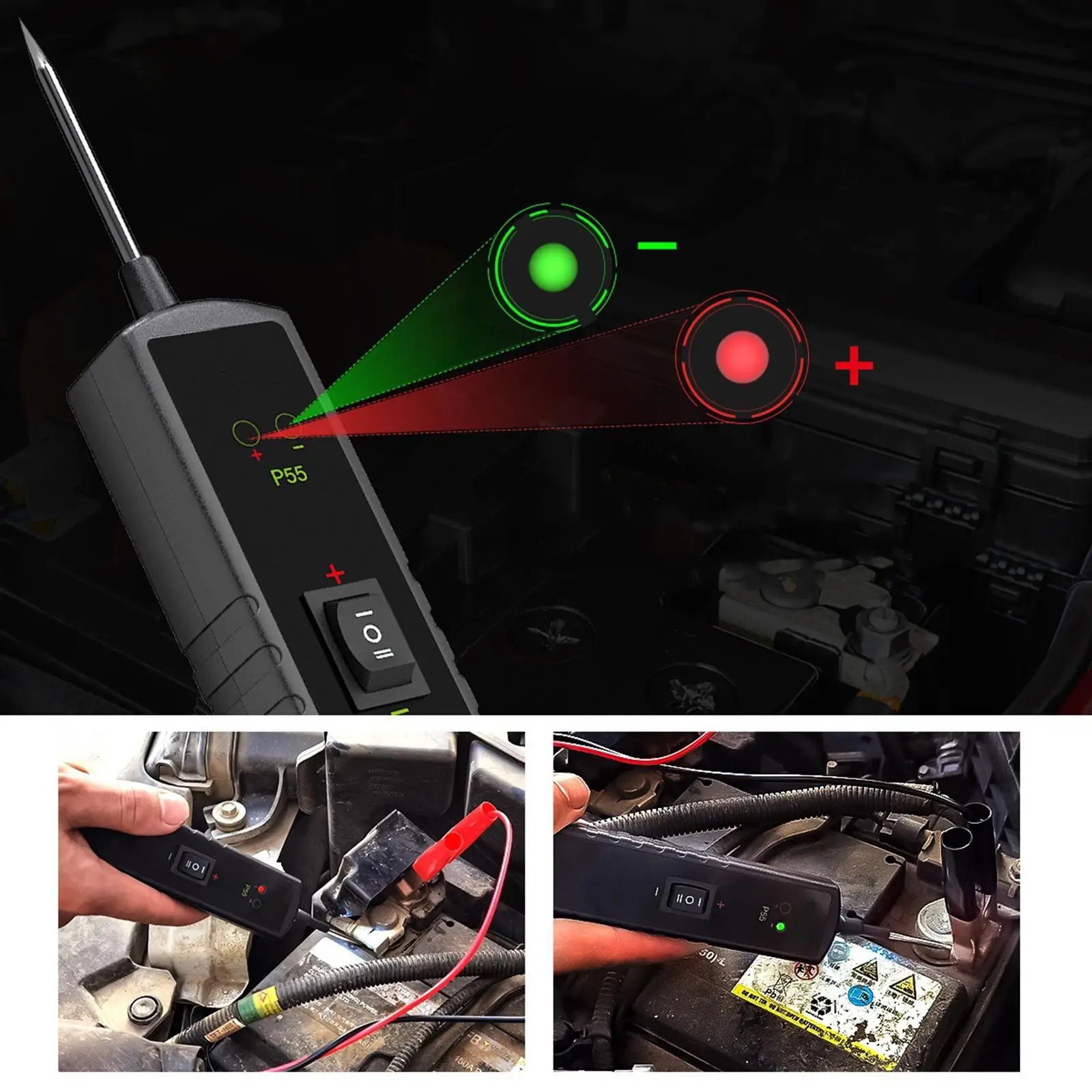 

Automotive Electrical Circuit Tester Voltage Testing Auto Wire Test Device