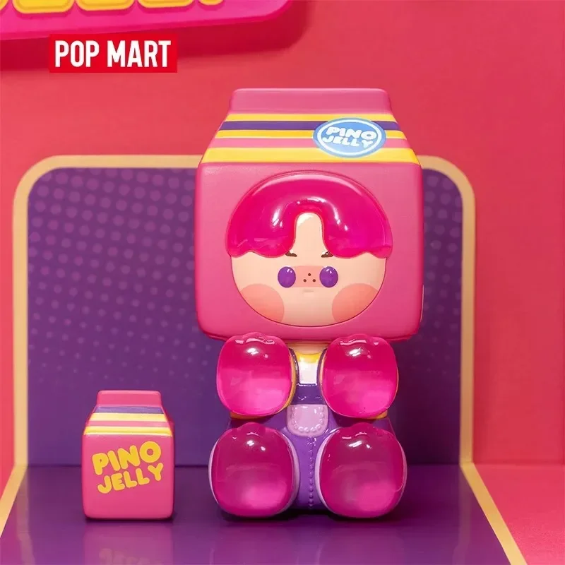 

POP MART PINO JELLY Guess Who I am Фигурка Серия Mystery Box Подлинная слепая коробка Guess Toys Сумка Украшение Статуэтки Домашний декор