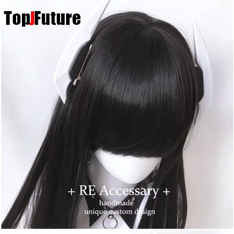 Functional wind Cyber Gothic Harajuku Y2K girl Dark gothic punk subculture clip headband hairgrips Hair clip duckbill clip