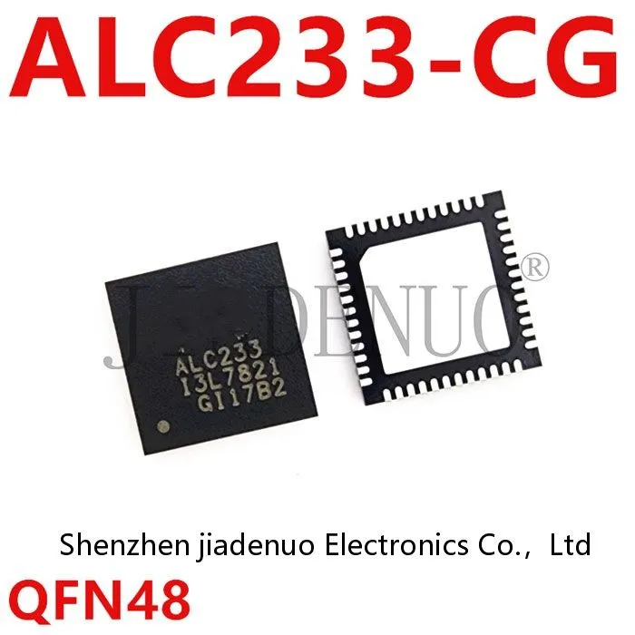 

(2piece)100% New ALC282 ALC221 ALC233-CG ALC233 ALC5645M ALC283 QFN chipset