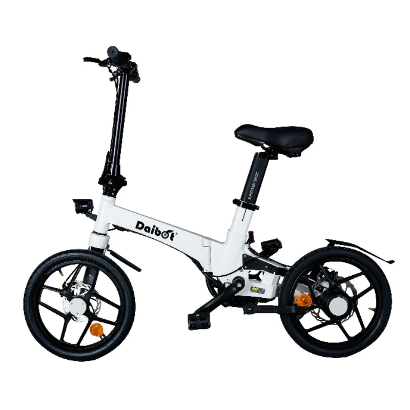 250W 36V 10AH City Electric Bike Waterproof Lithium Battery Adult Folding Bike 16 Inch Mini Electric Bicycle