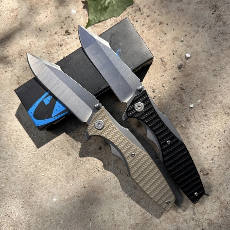 

0393 Folding Knife 3.5 "20CV steel blade outdoor tactical hunting Knife Wilderness survival EDC multi-purpose knife men's gift