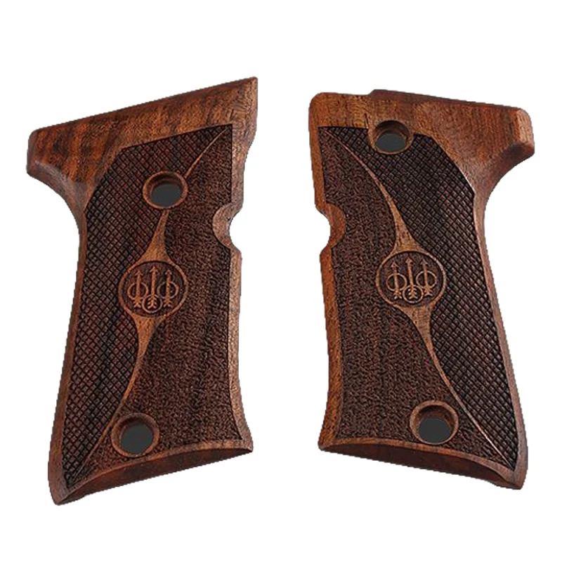 

KSD Brand Beretta 92 Compact Compatible Walnut Grips Double-Checkering