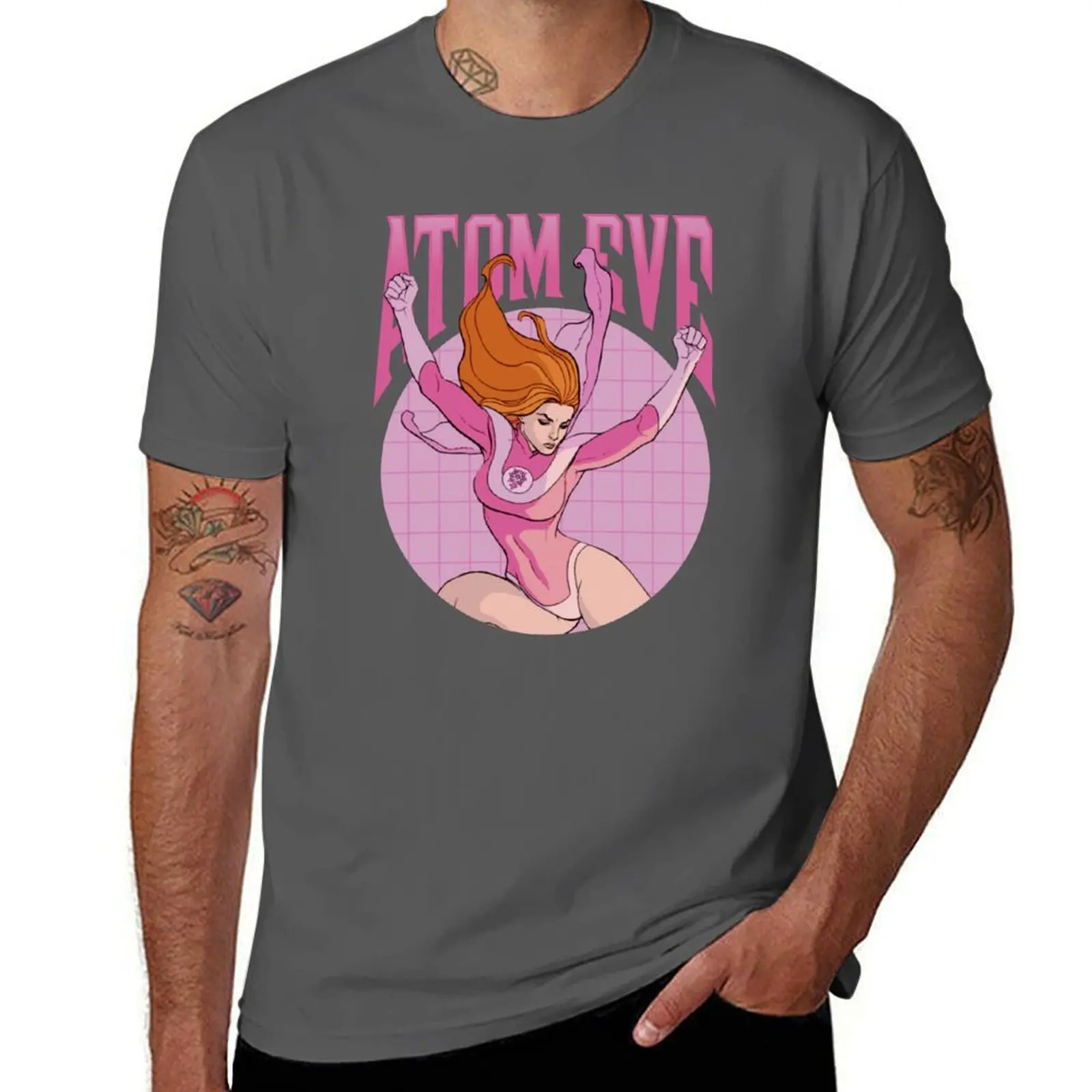 

ATOM EVE T-Shirt Basic All Season Solid T-Shirt