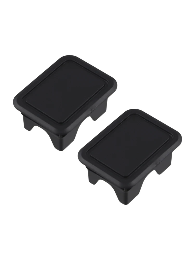 2 Pack Truck Bed Rail Stake Pocket Cover Hole for 1500 2500 Models 2019 2023 Compatible Replacement Plastic Components