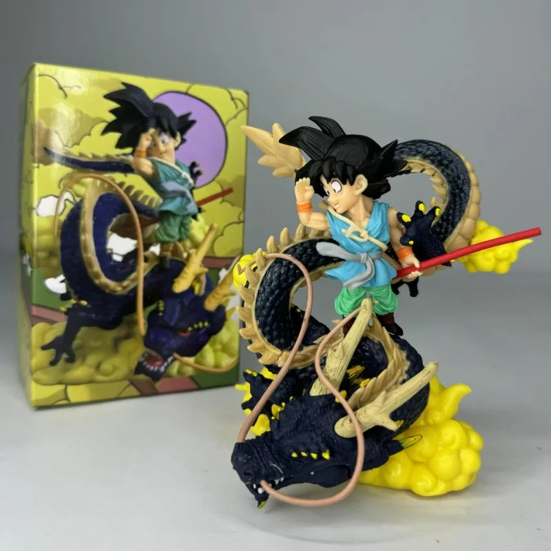 

Dragon Ball Goku Anime Figure Divine Dragon Model toys Action Figures Statue Figurine room Ornament Collection kid birthday Gift