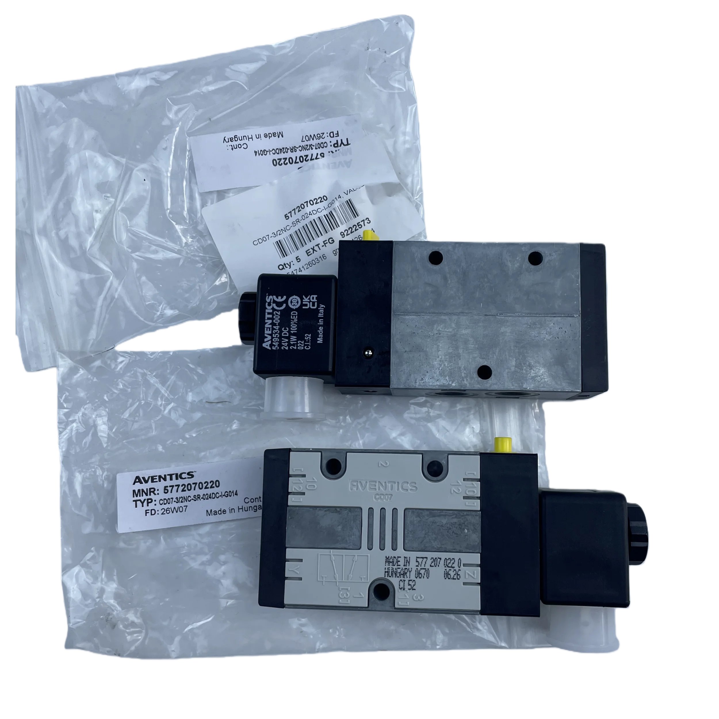 Agent For AVENTICS Solenoid Valves 5772070220, 5772080220, 5772560220 Original s