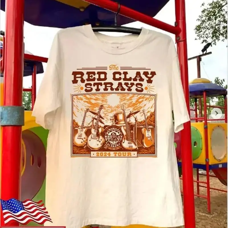 The Red Clay Strays Tour 2024 For Fan T Shirt Full Size S 5Xl Sn517