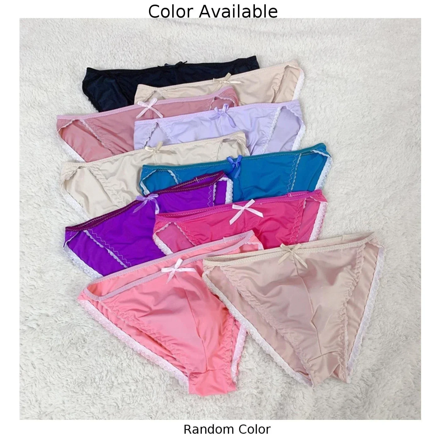 Sexy U Convex Briefs Men Underwear Ice Silk Sheer Bulge Pouch Bikini Brief Thongs Porn Underpants Scrotum Bulge Panties