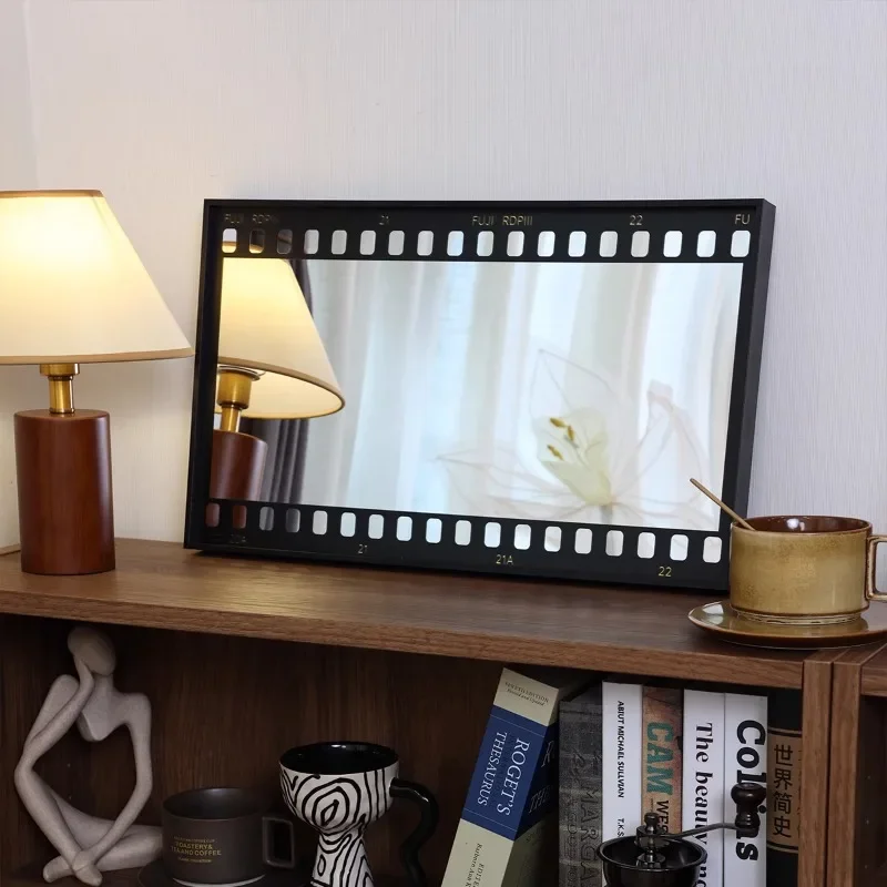 French Film Creative Mirror Makeup Mirror Irregular Shaped Living Room Decoration Mirrors Dekoracyjne Lustra Home Decoration