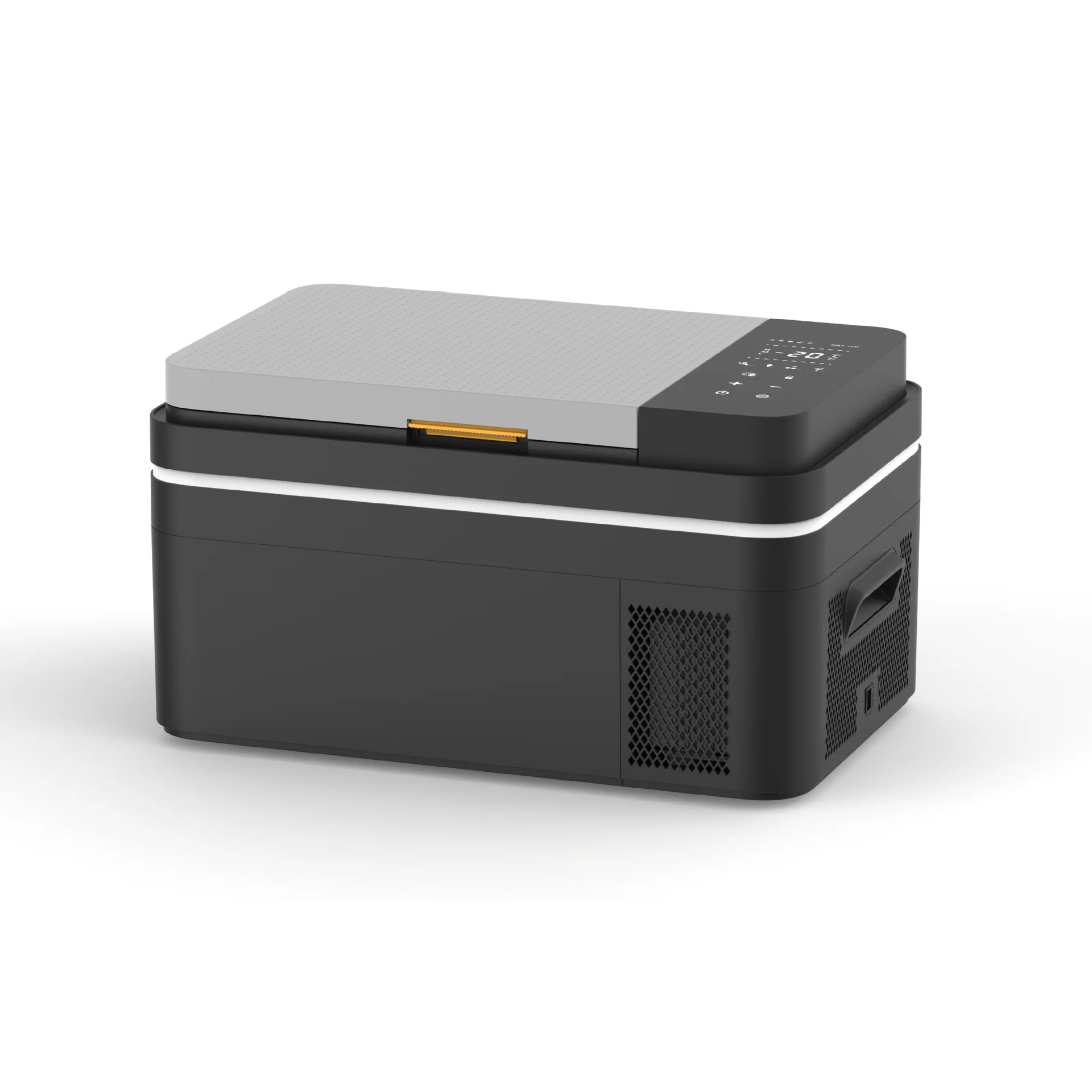 Universal 12V 24V 220V Electric Camper Fridge Outdoor Camping Car Cooler & Freezer with Compressor 20L 25L 30L Ice Maker Boxes