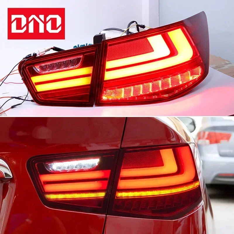 

Car LED 12V Taillights For Kia Forte 2009 - 2012 2013 Rear Running Lamp Brake Reverse Turn Signal Waterproof Car Accessories